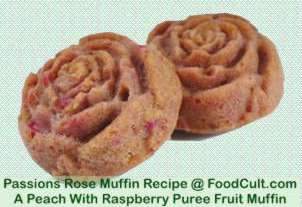 Passion's Rose Fruit Muffin Pic